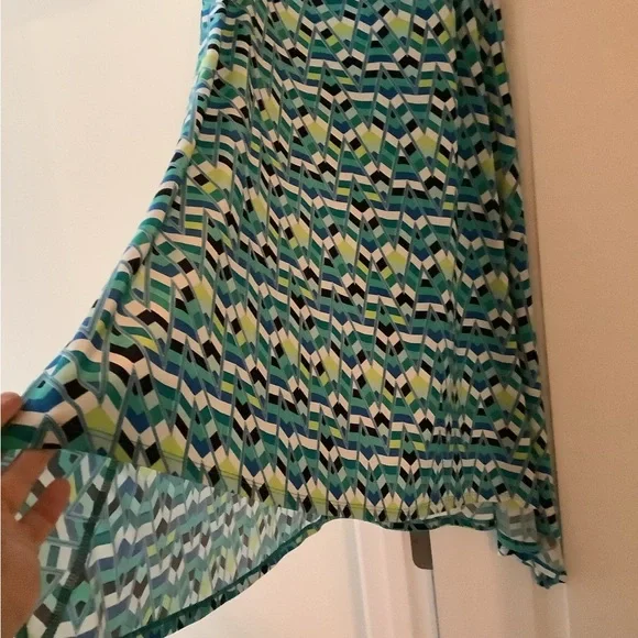 New Directions Womens XL ASYMMETRICAL Hemline skirt - Picture 3 of 4